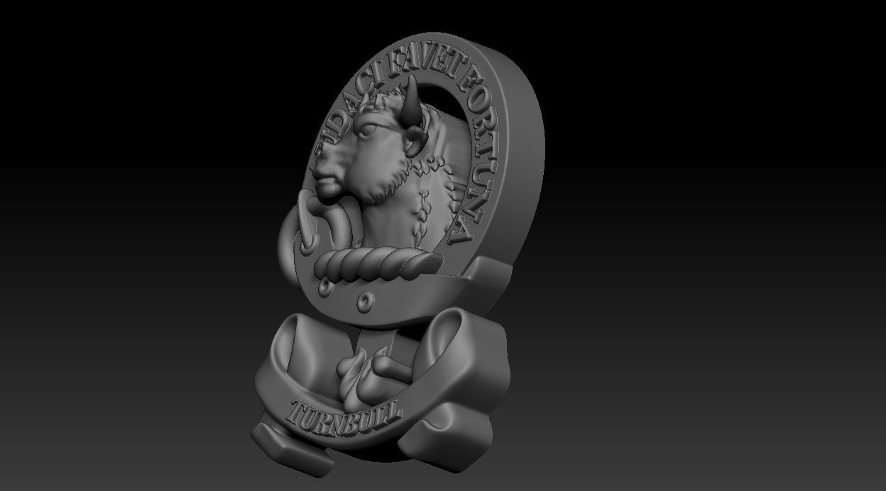 Turn Bull 3D print model_6