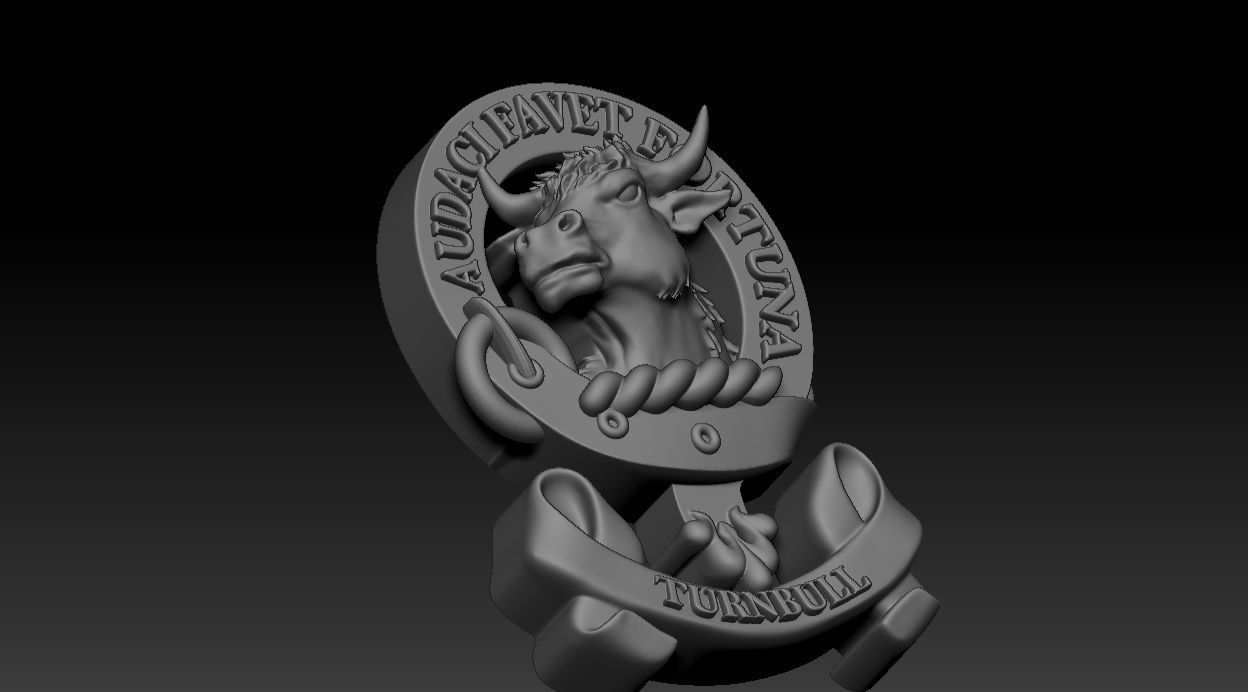 Turn Bull 3D print model_5