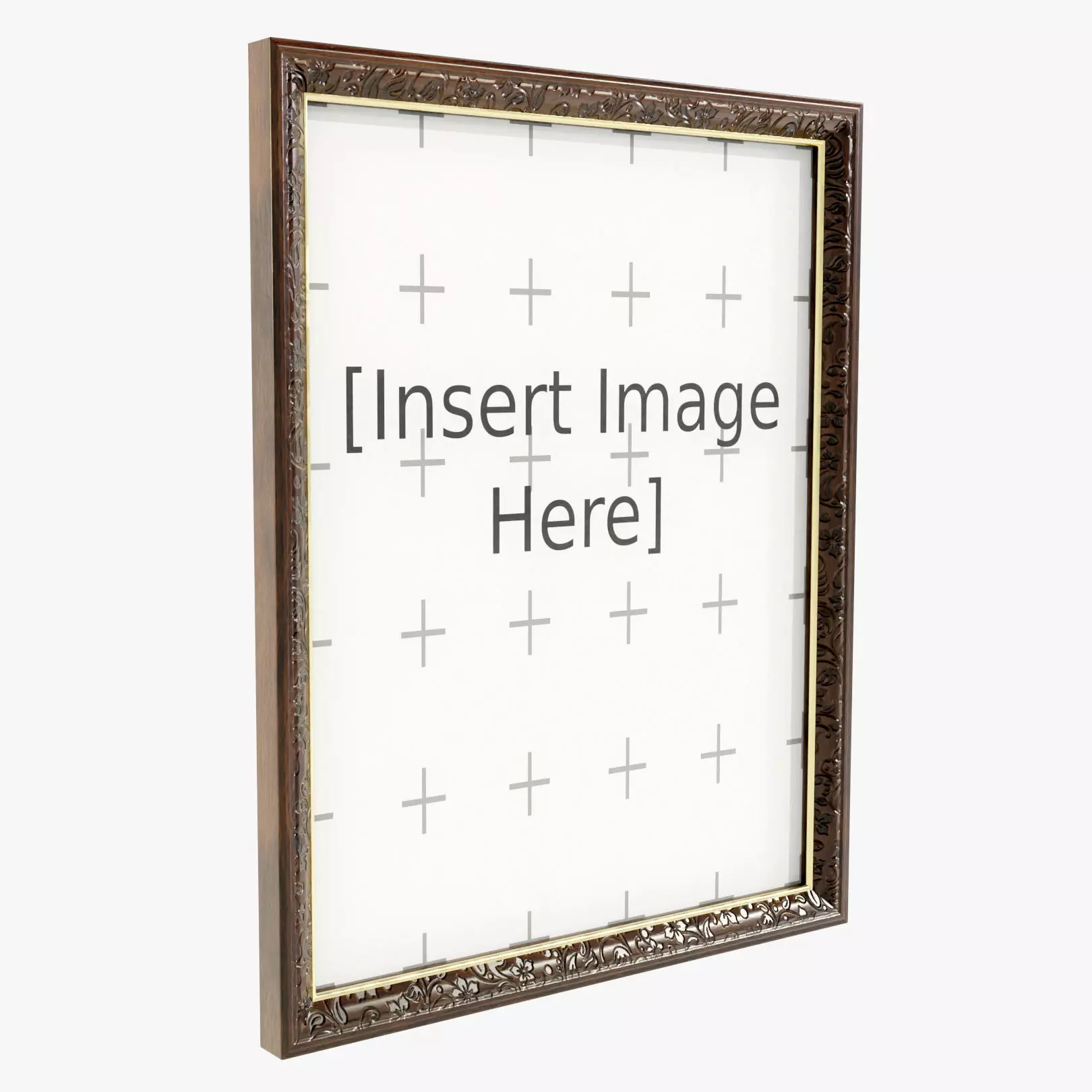 Wooden Frame 3D model_0