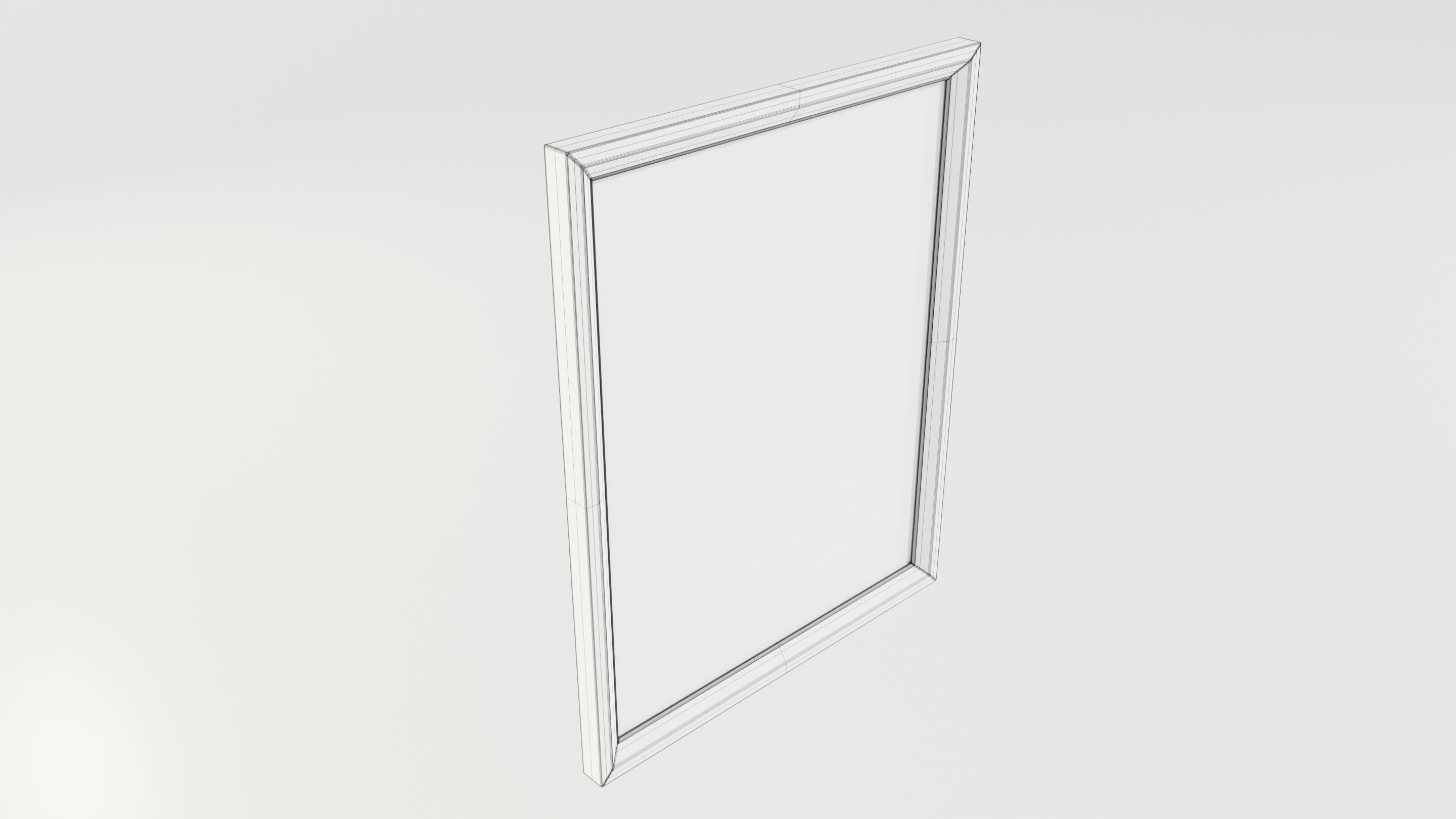 Wooden Frame 3D model_13