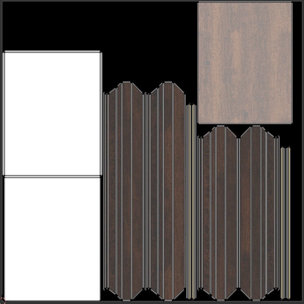 Wooden Frame 3D model_11