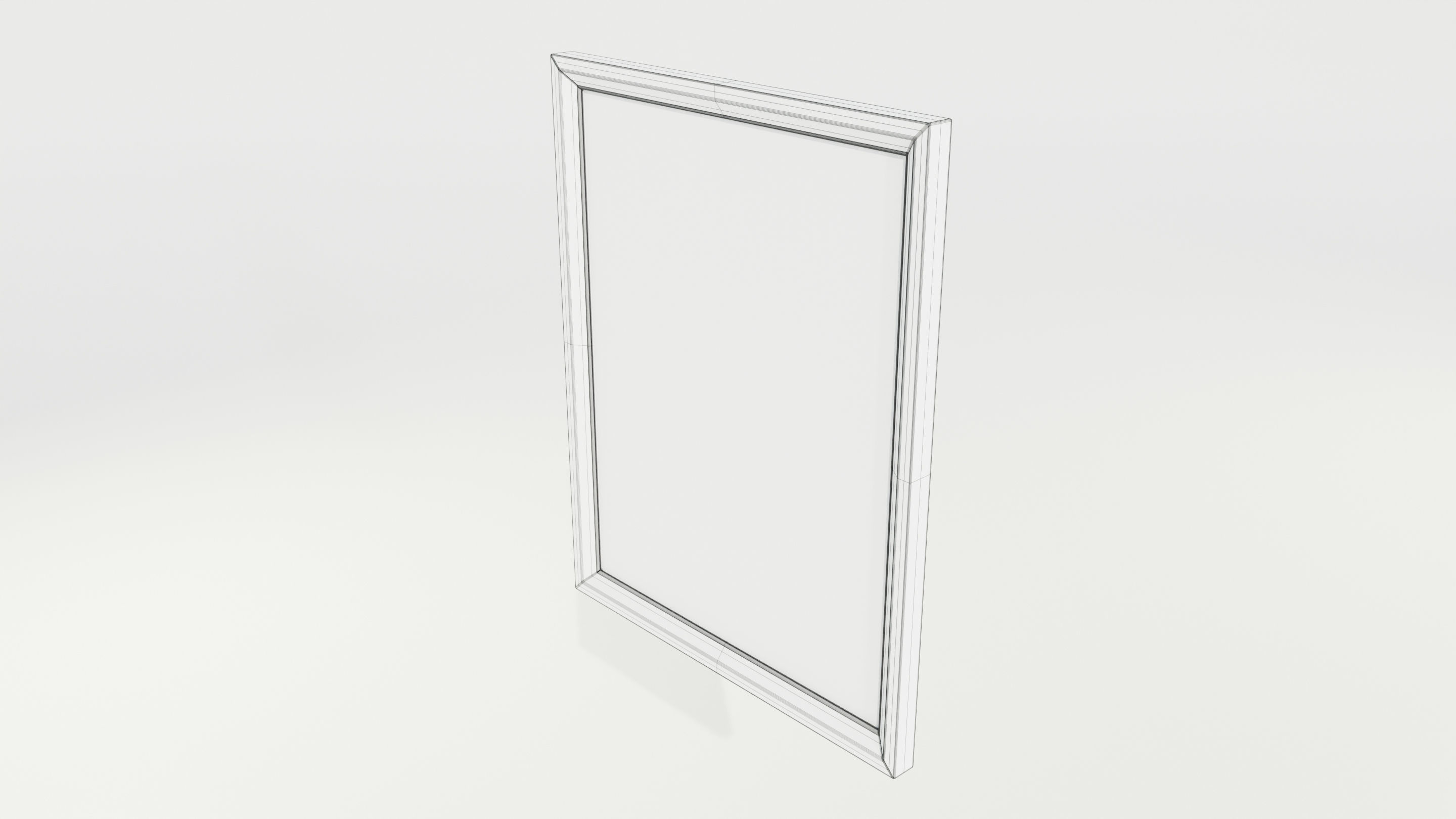 Wooden Frame 3D model_14