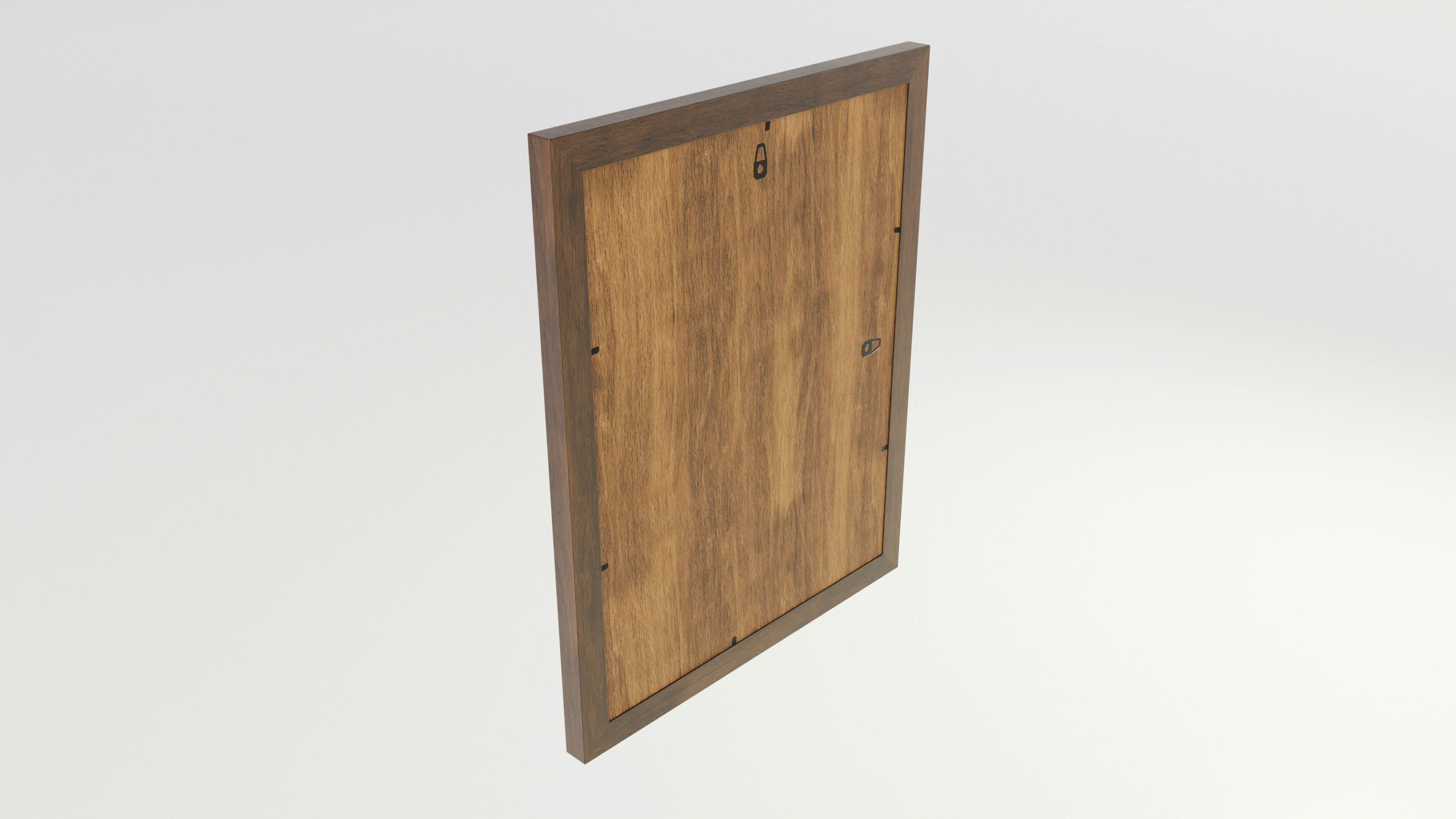 Wooden Frame 3D model_4
