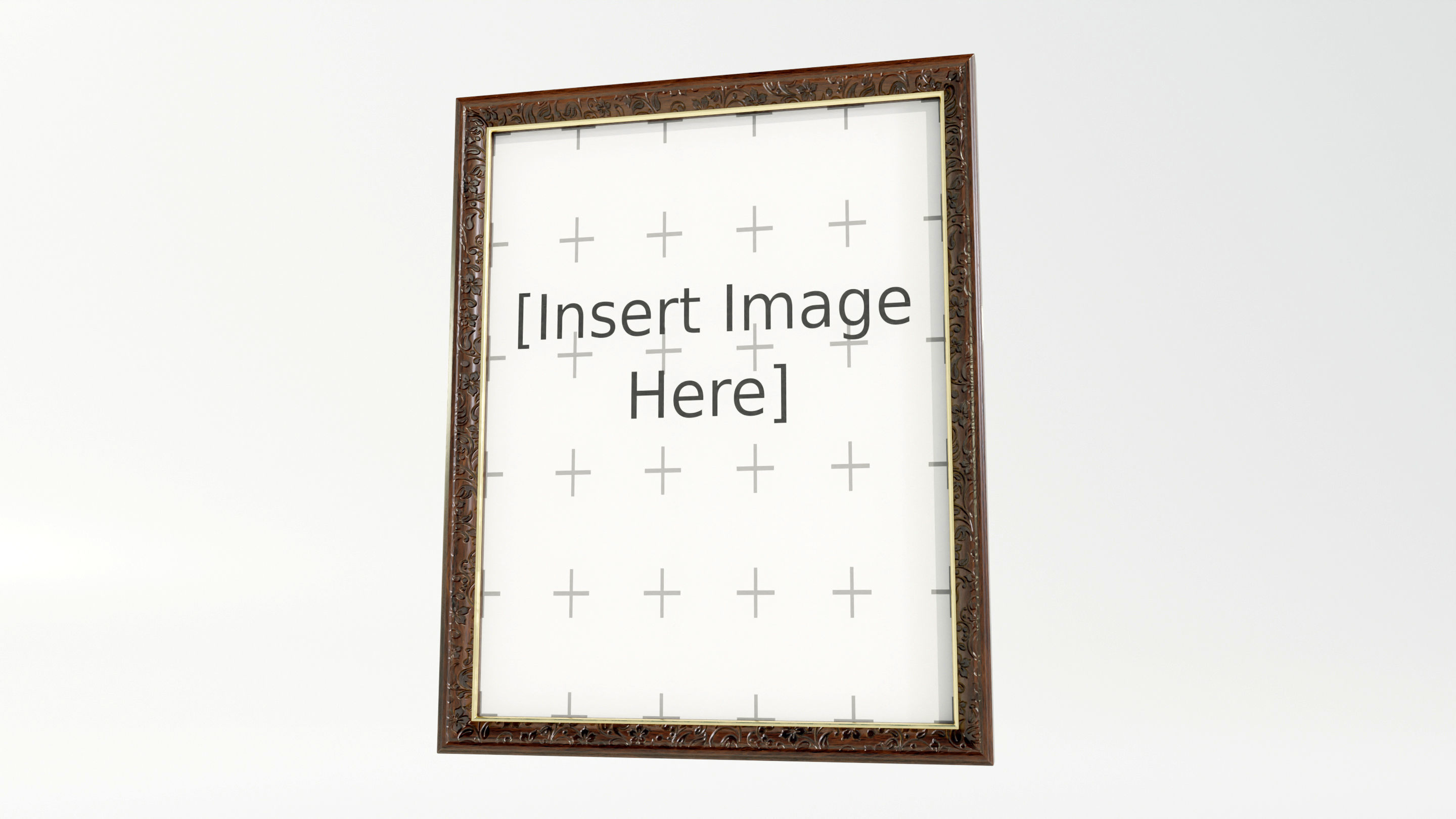 Wooden Frame 3D model_7
