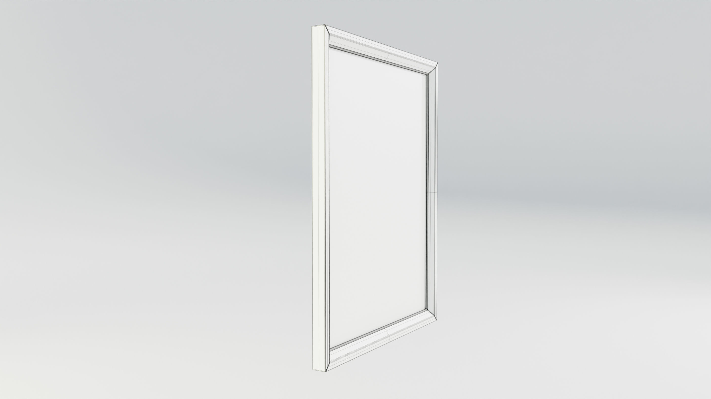 Wooden Frame 3D model_19