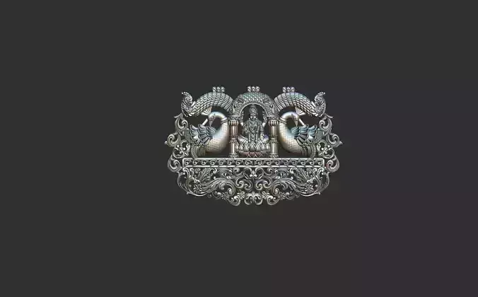 Pendent with Laxmi Mata