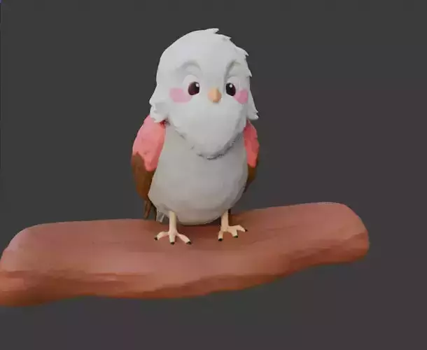 BIRD 3D MODEL 3D print model