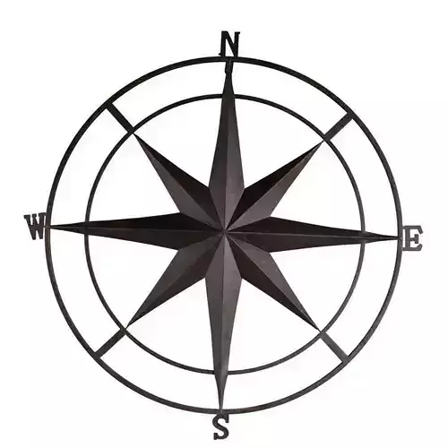 Metal Abstract Wall Decor