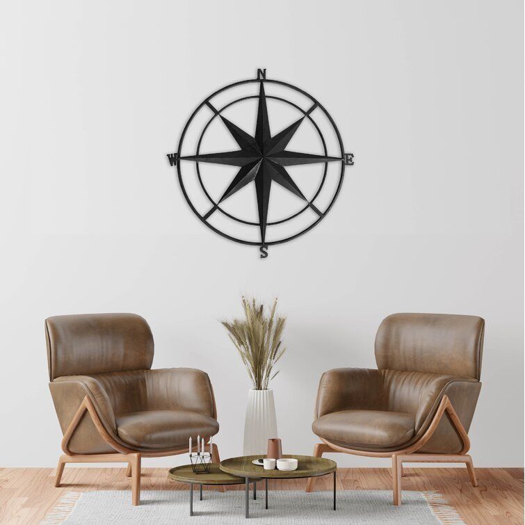 Metal Abstract Wall Decor 3D model_5