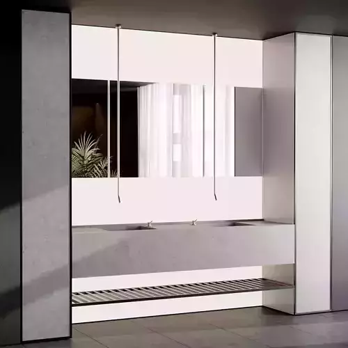 Bathroom furniture by mina faucet set 88