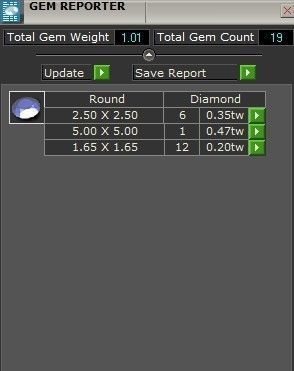 Round Halo Ring 1190 3D print model_5