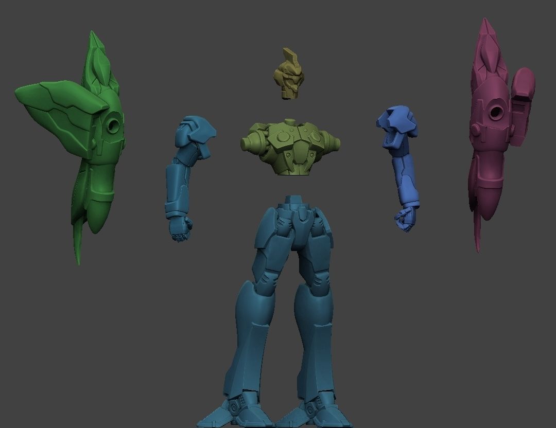 Weltall from Xenogears 3D print model_1