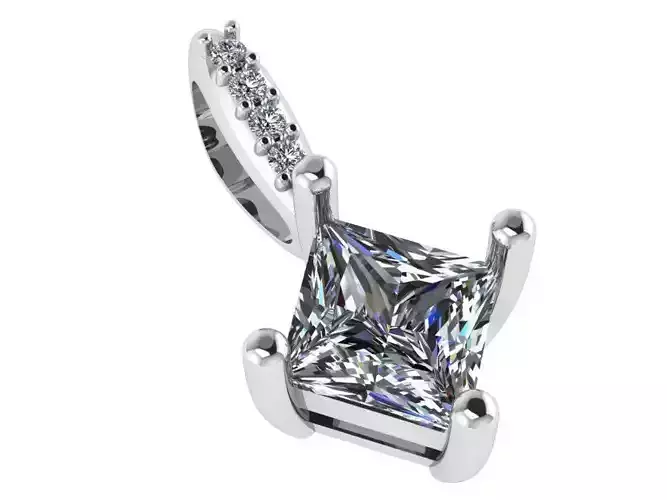 Rhombus Pendant 1198