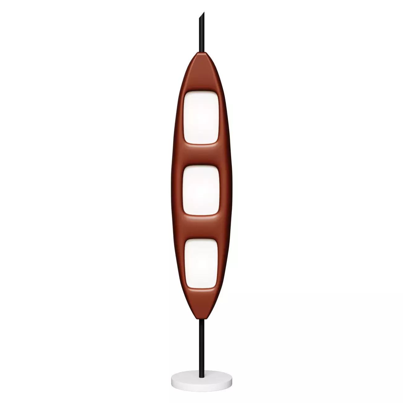 Outdoor designer lamp Totem by Goffredo Reggiani 3D model_0