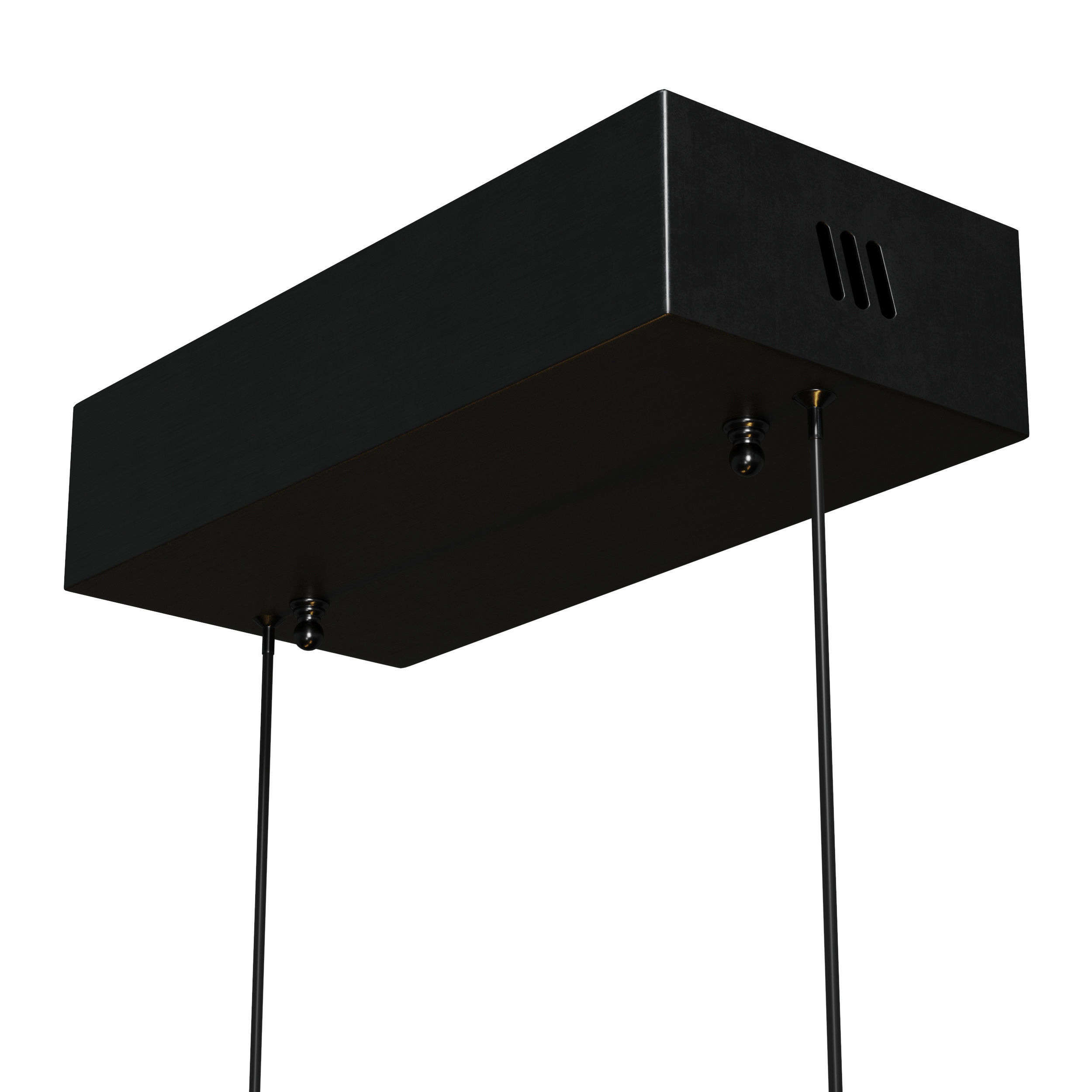 OVAL YATAY LED LAMBA Low-poly 3D model_6