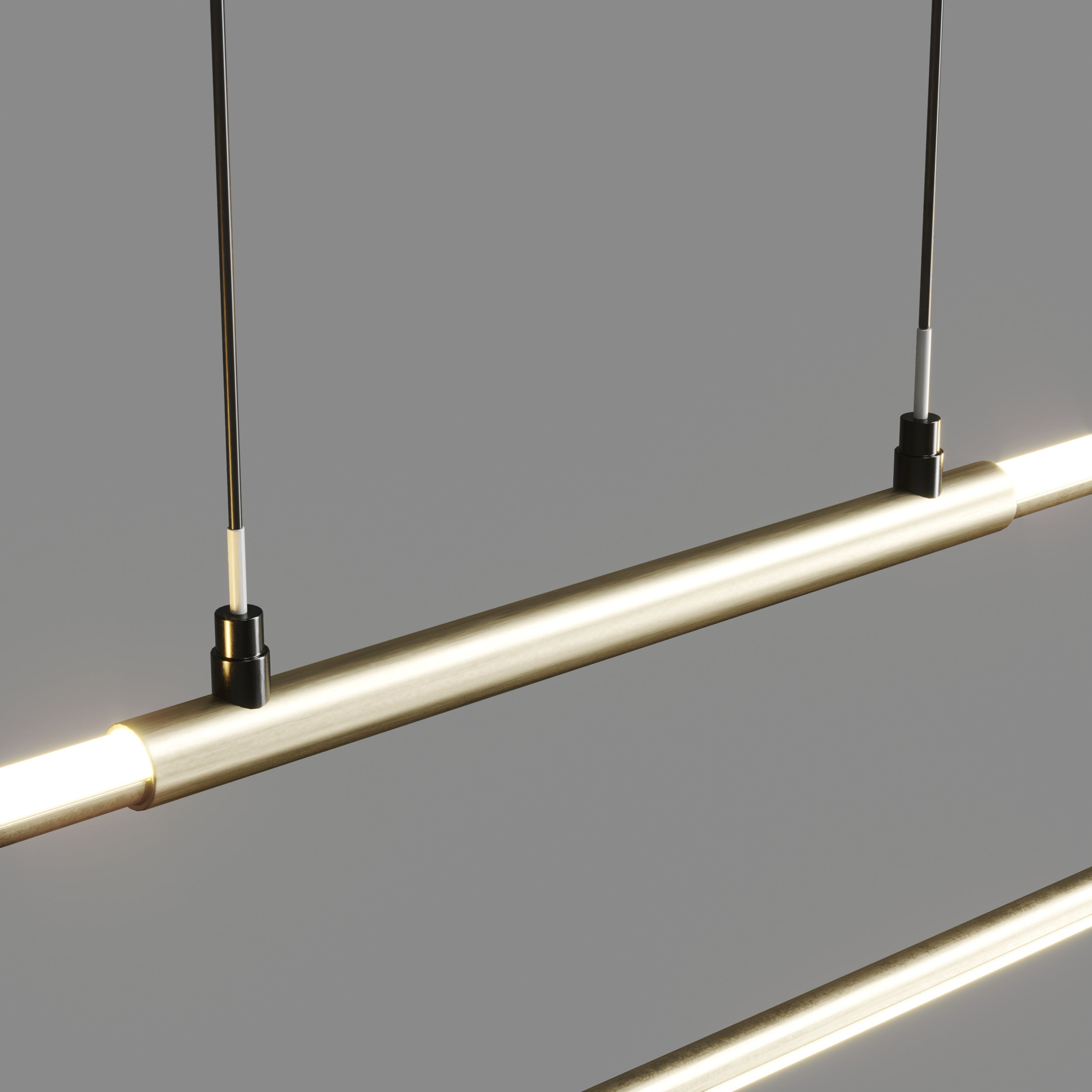 OVAL YATAY LED LAMBA Low-poly 3D model_5