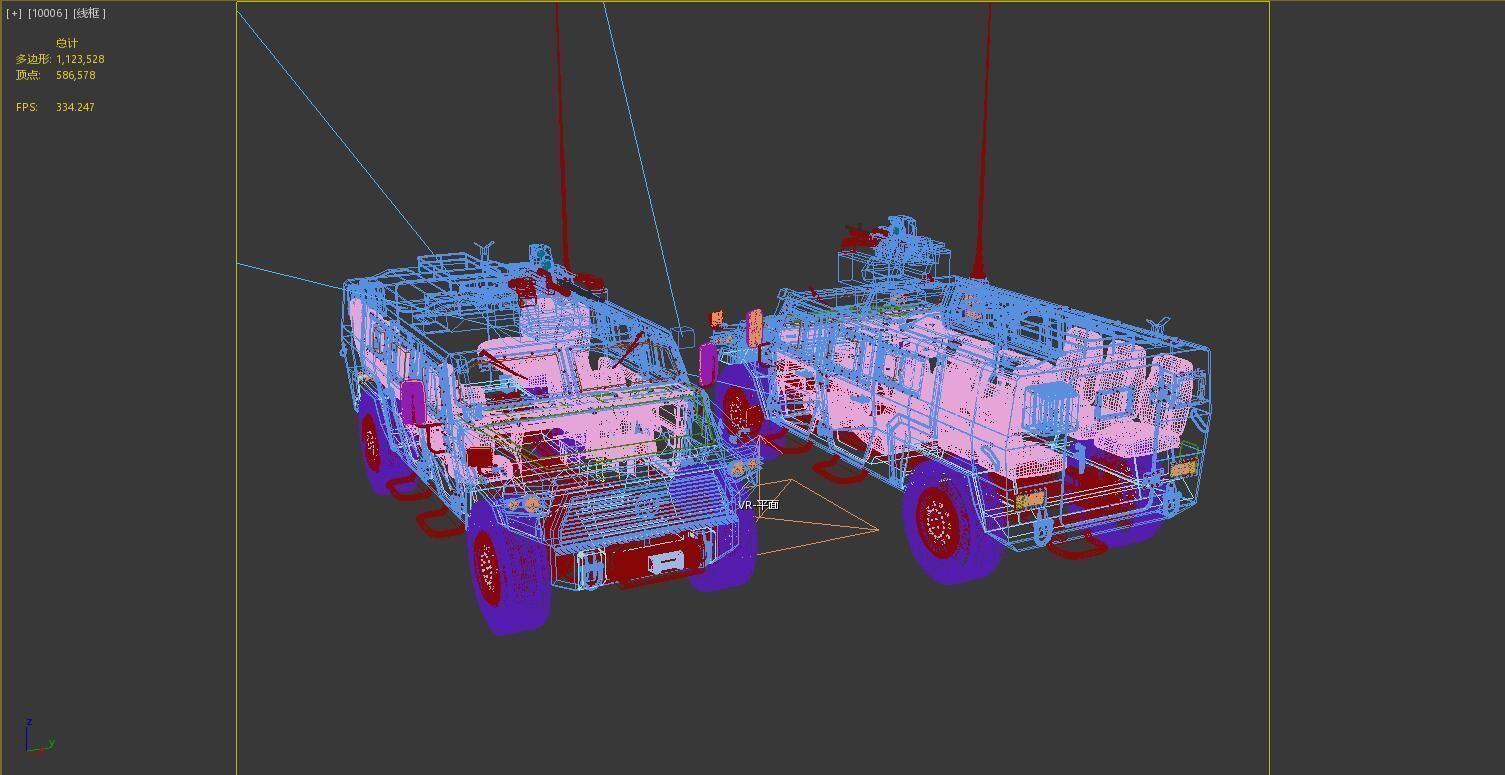  Dongfeng armored vehicle  3D model_4