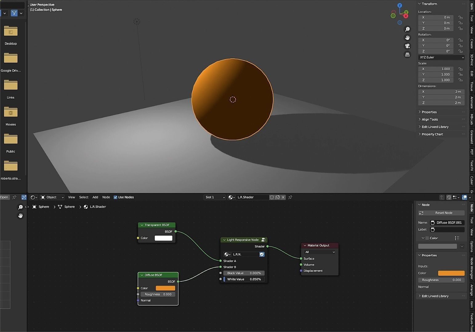 Light Responsive Shader 3D model_5