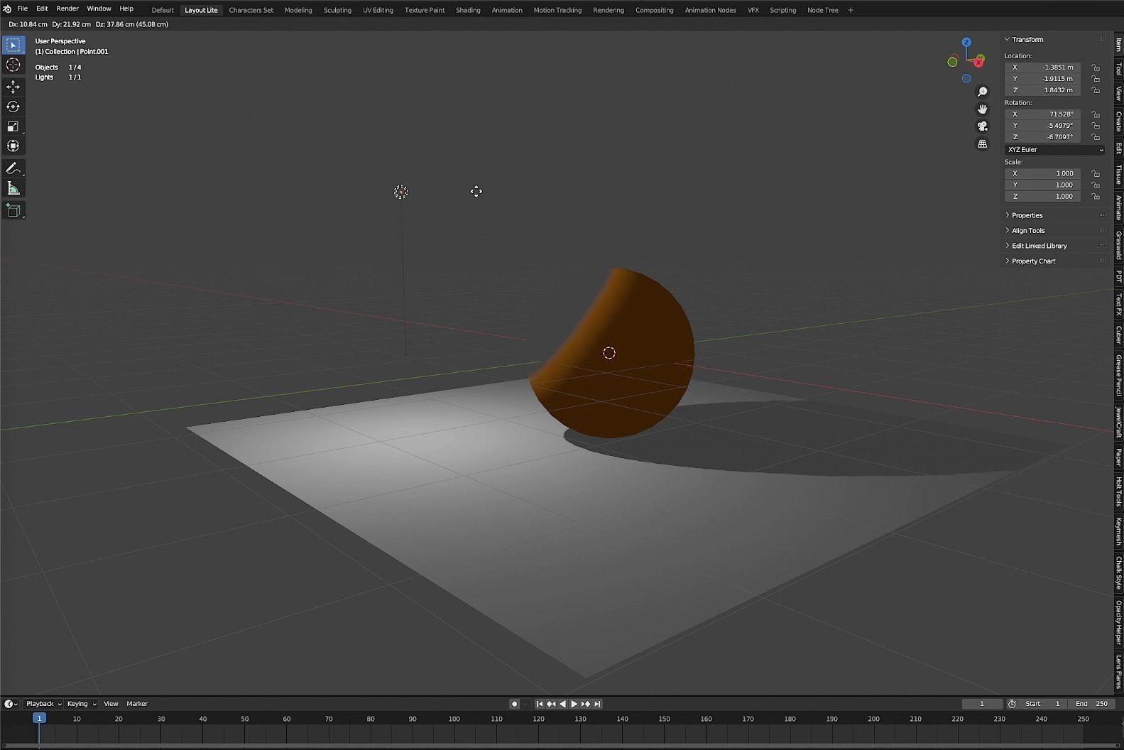 Light Responsive Shader 3D model_3
