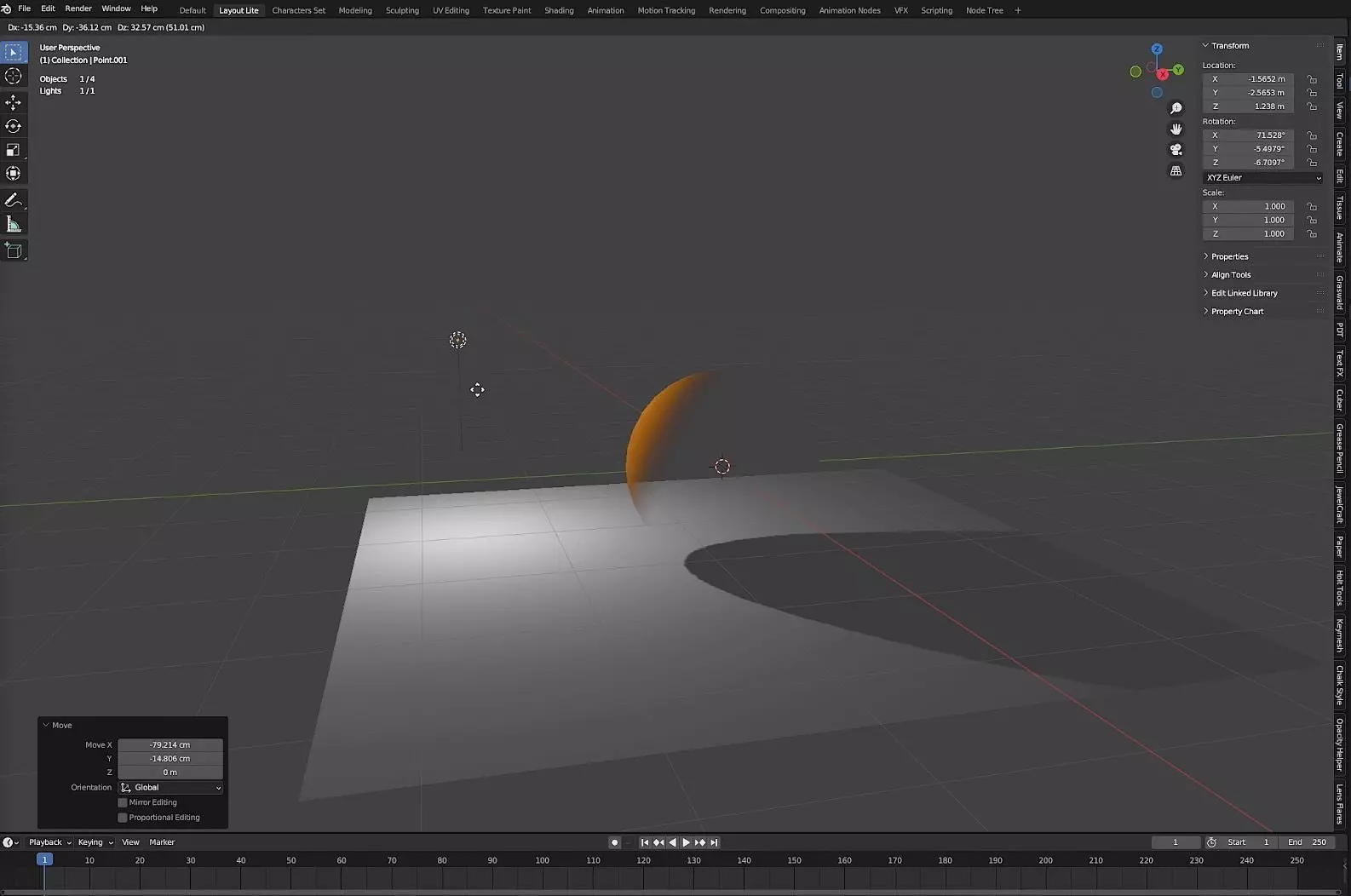 Light Responsive Shader 3D model_0