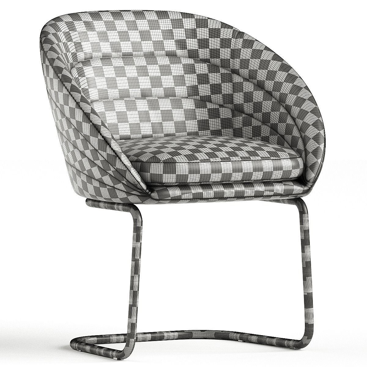 PETITE FLEUR sofa  3D model_3