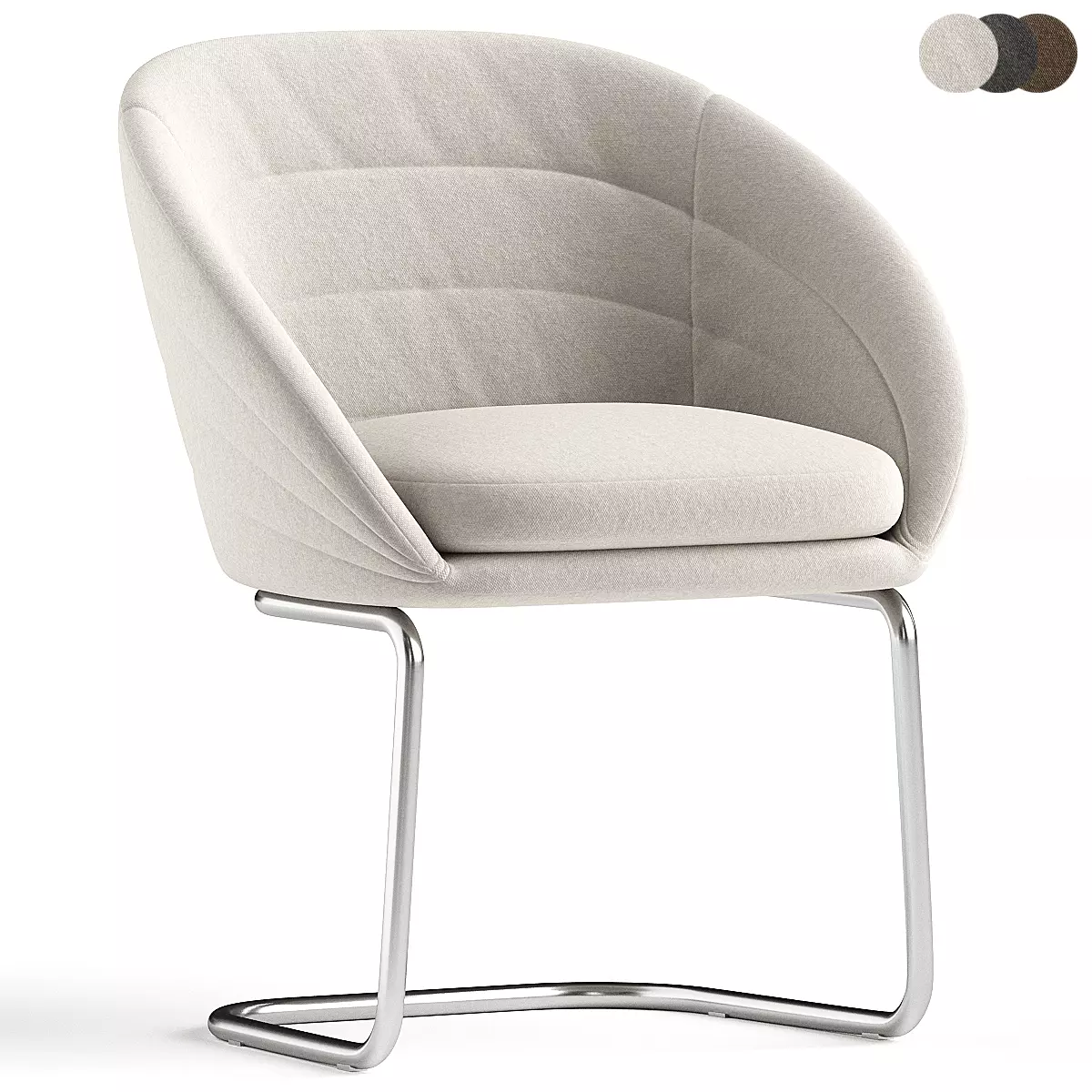 PETITE FLEUR sofa  3D model_0