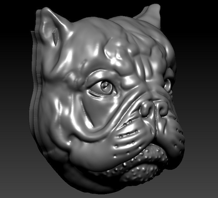French Bulldog 3D print model_2
