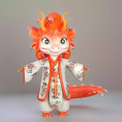 Little Dragons  3D model