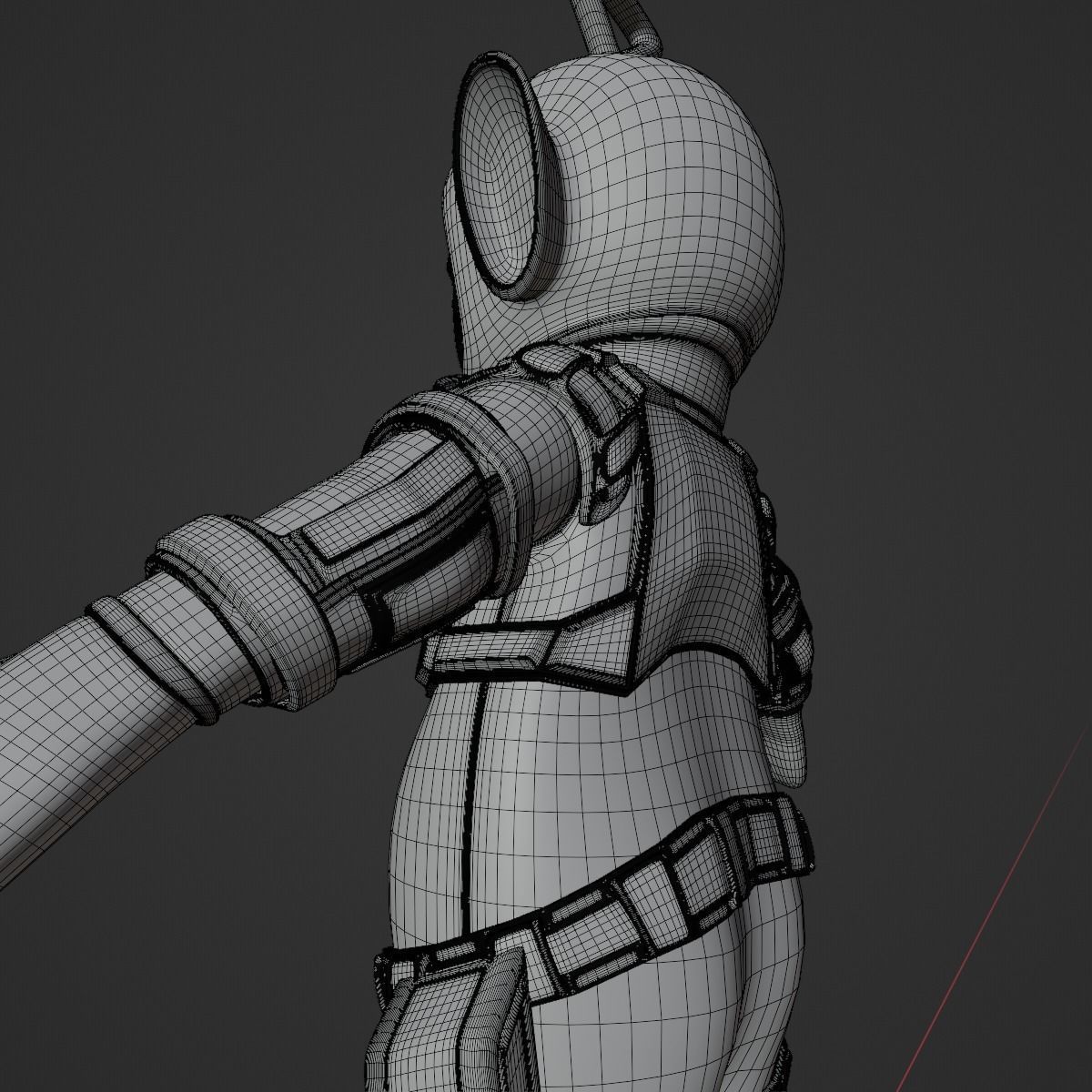 Teletubby - Tinkywinky 3D model_8