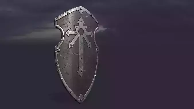 WORRIOR SHIELD 3D MODEL