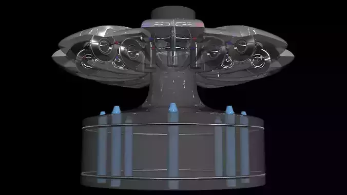 Scientific Educational Precision Gyroscope Toy - Concept 3D print model