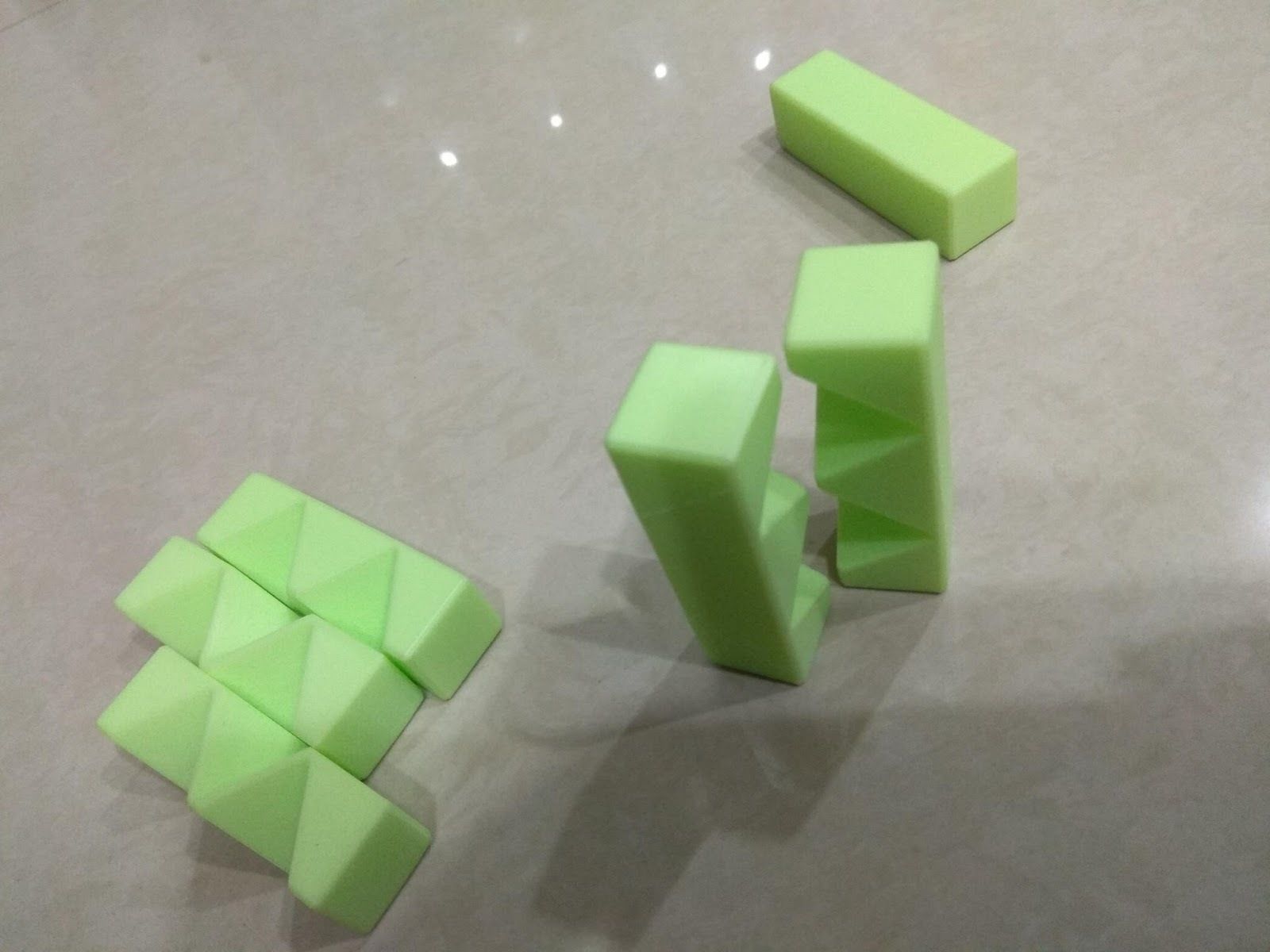 Burr puzzle 3D print model_5