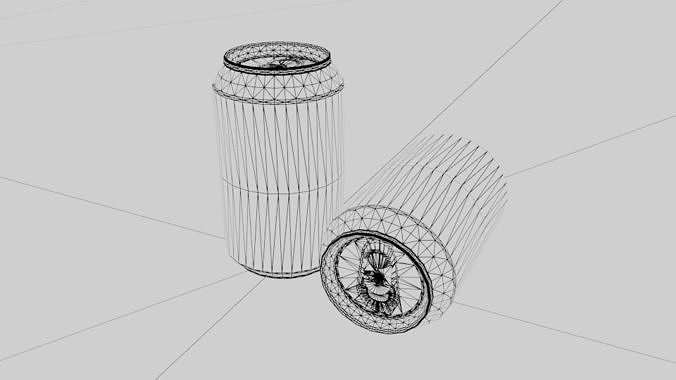 Coke Cane 3D model 6