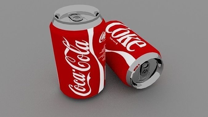 Coke Cane 3D model 3
