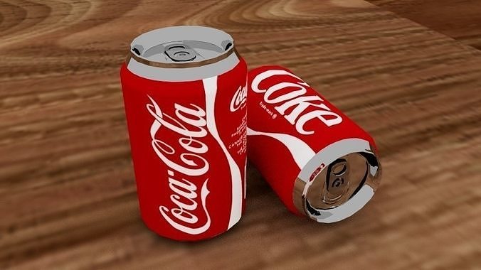 Coke Cane 3D model 5