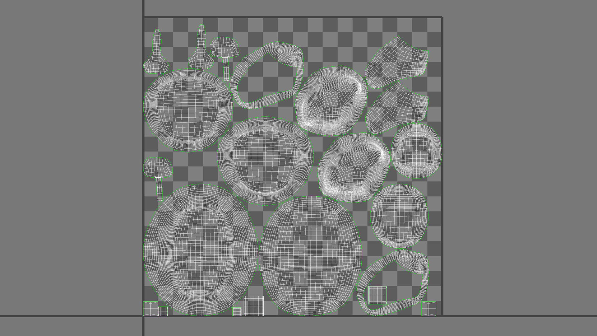 Self-driving concept car with interior and rigged 3D model_35