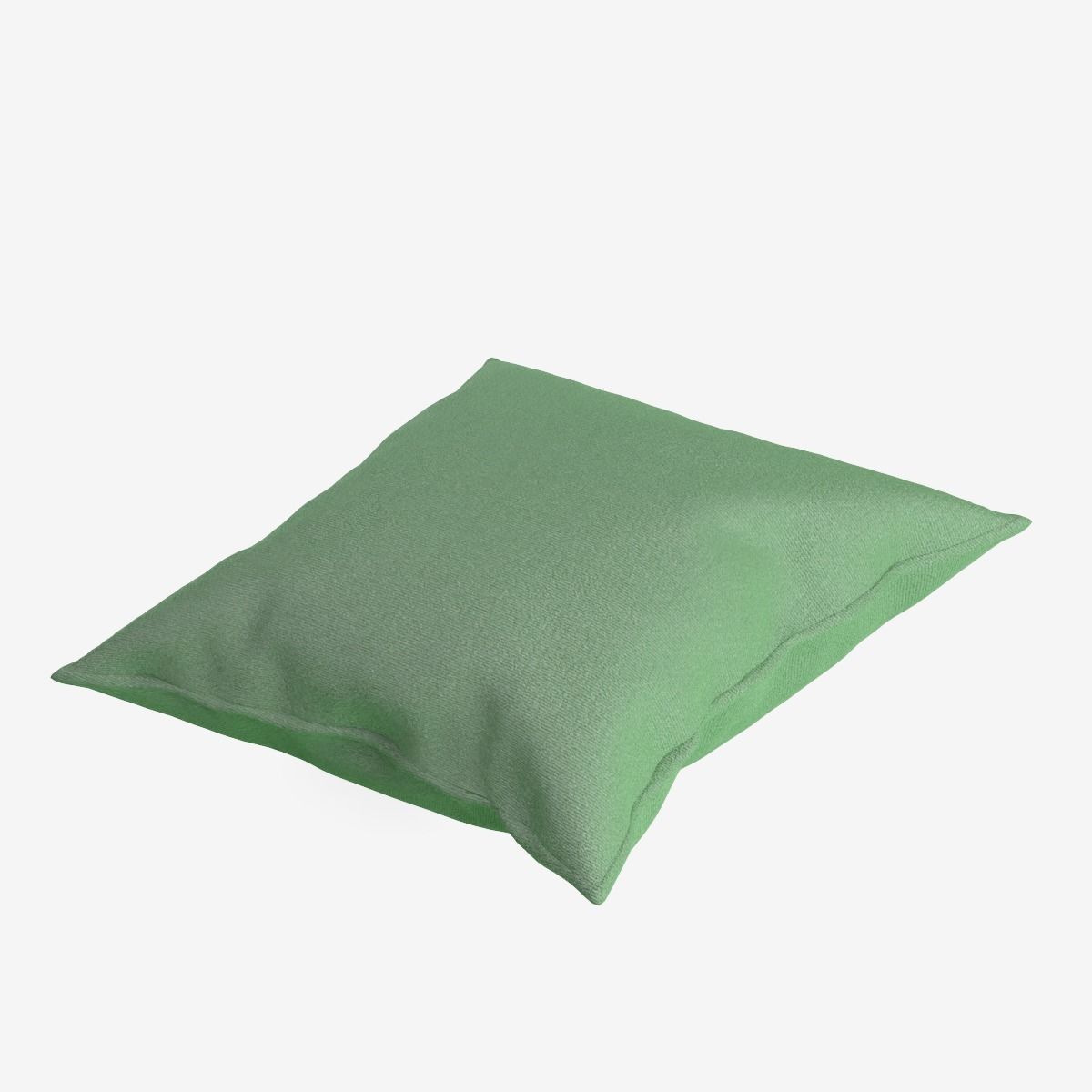 Fabric Pillow Low-poly 3D model_3