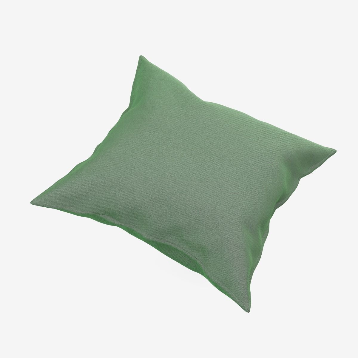 Fabric Pillow Low-poly 3D model_5