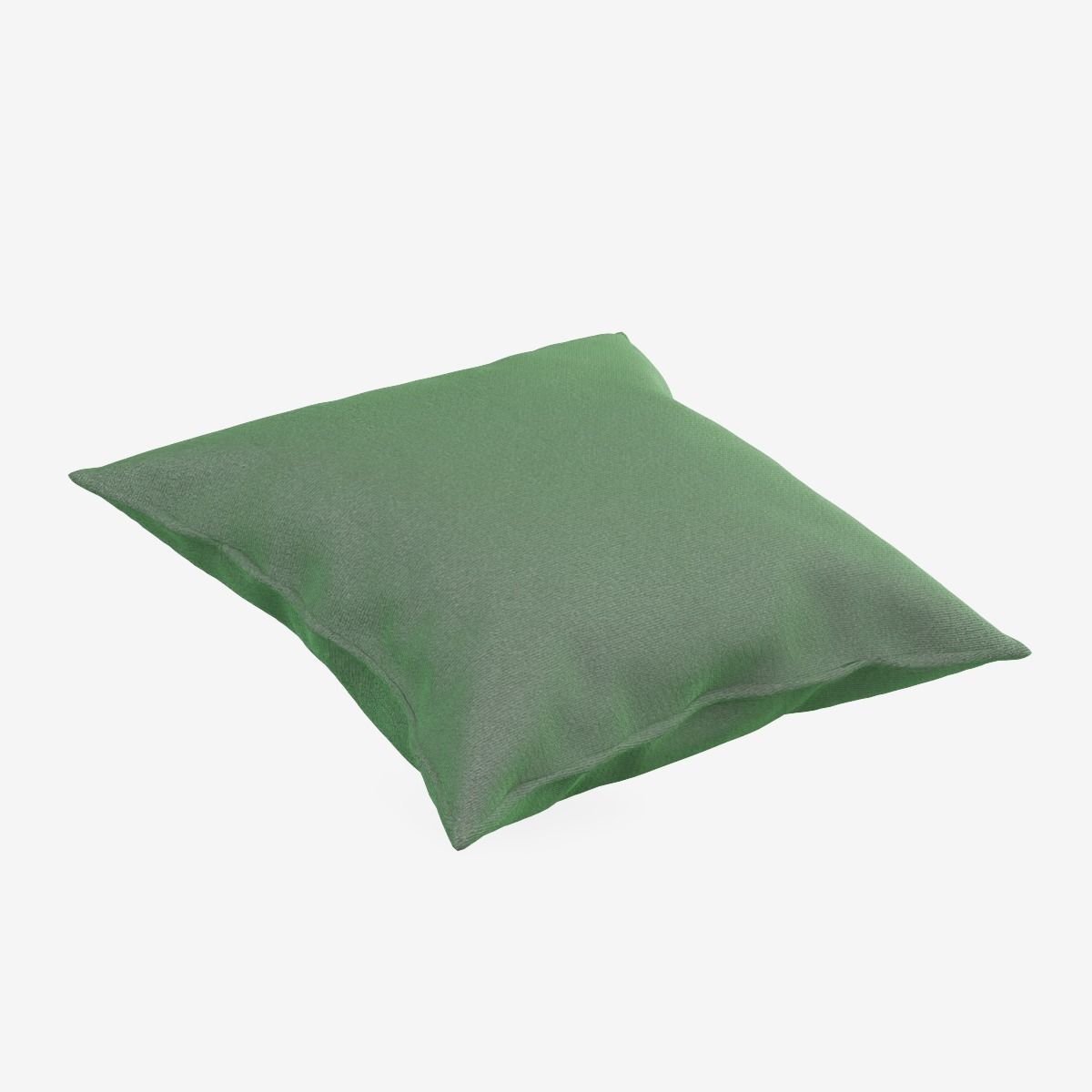 Fabric Pillow Low-poly 3D model_4