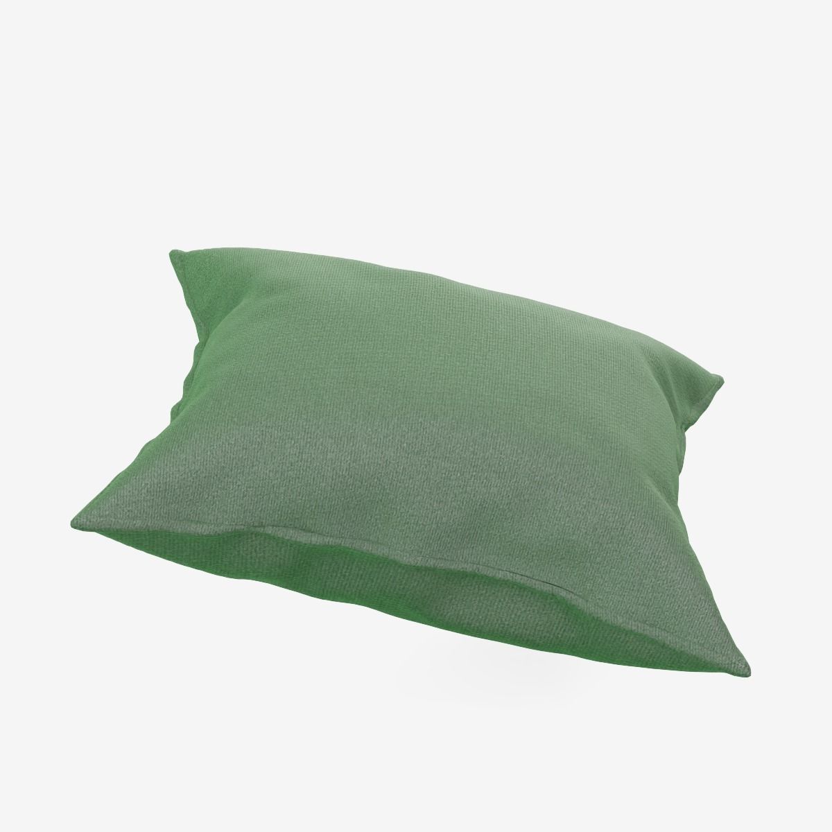 Fabric Pillow Low-poly 3D model_7