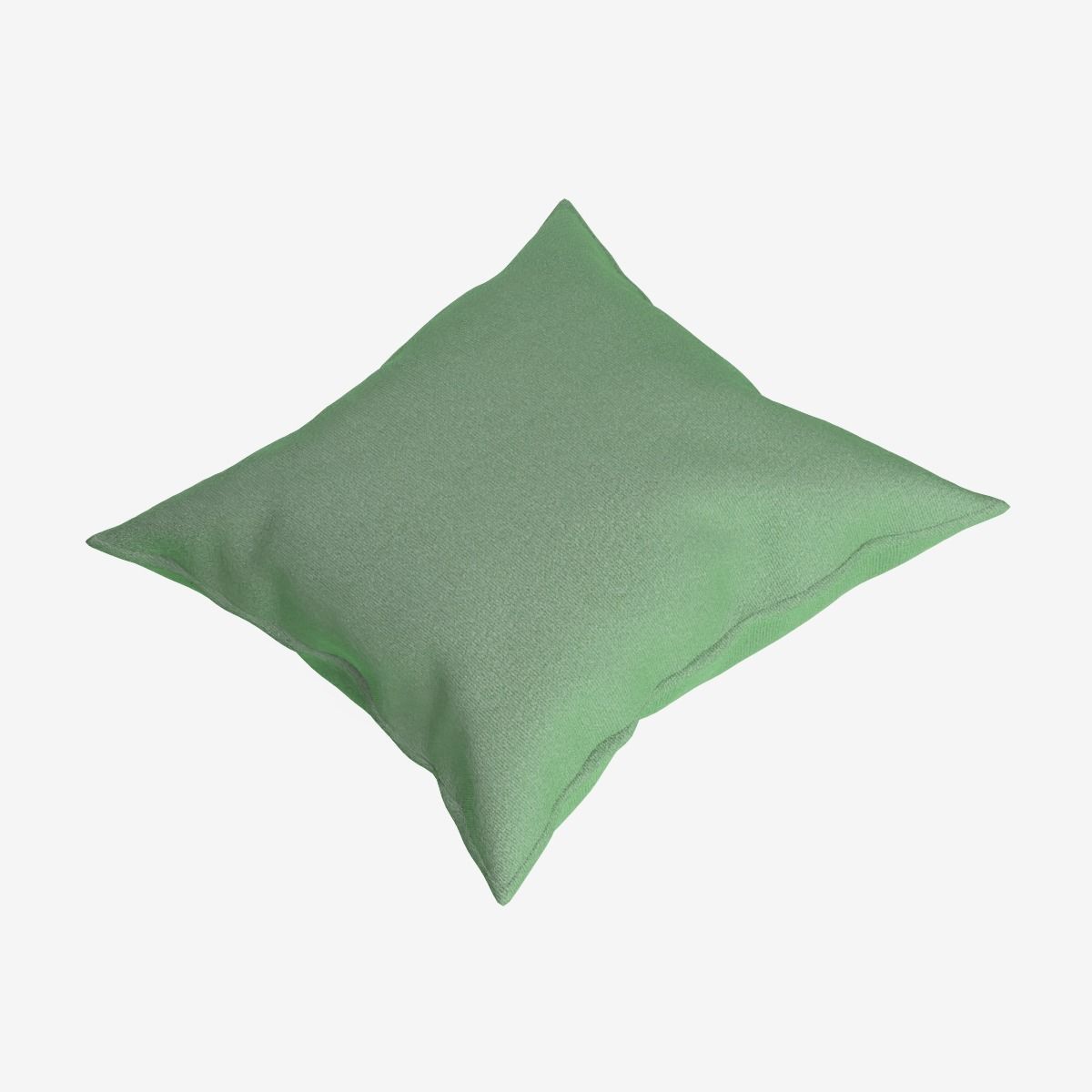 Fabric Pillow Low-poly 3D model_6