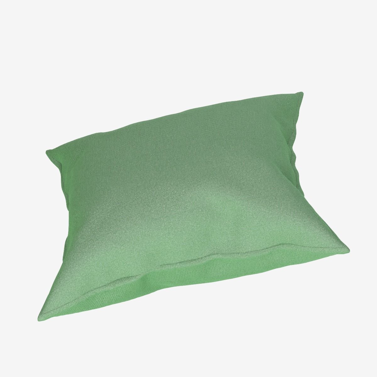 Fabric Pillow Low-poly 3D model_8