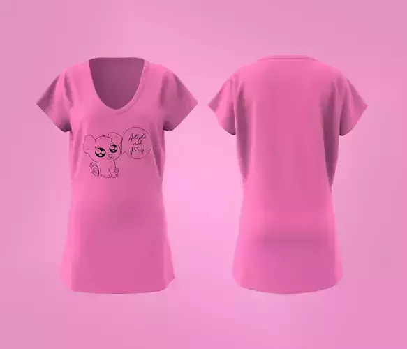 Women Fashion Long Tee