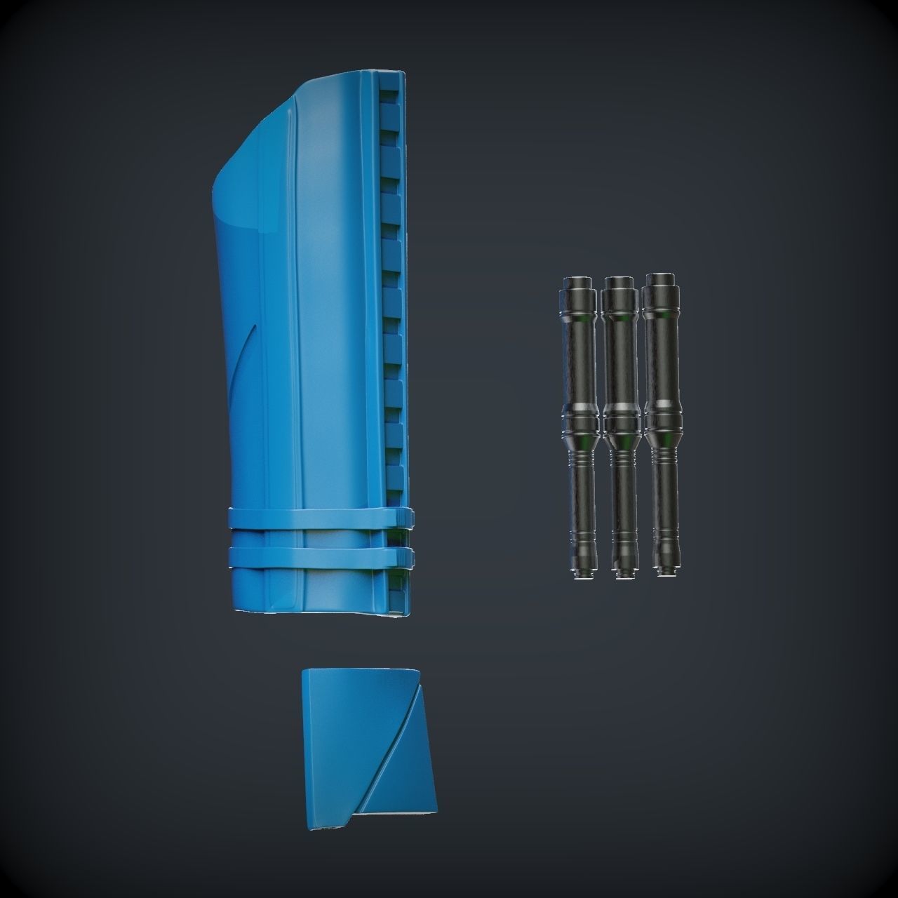 DEATH TROOPER ARMOR specialist armor included add e-11d rifle 3D print model_30