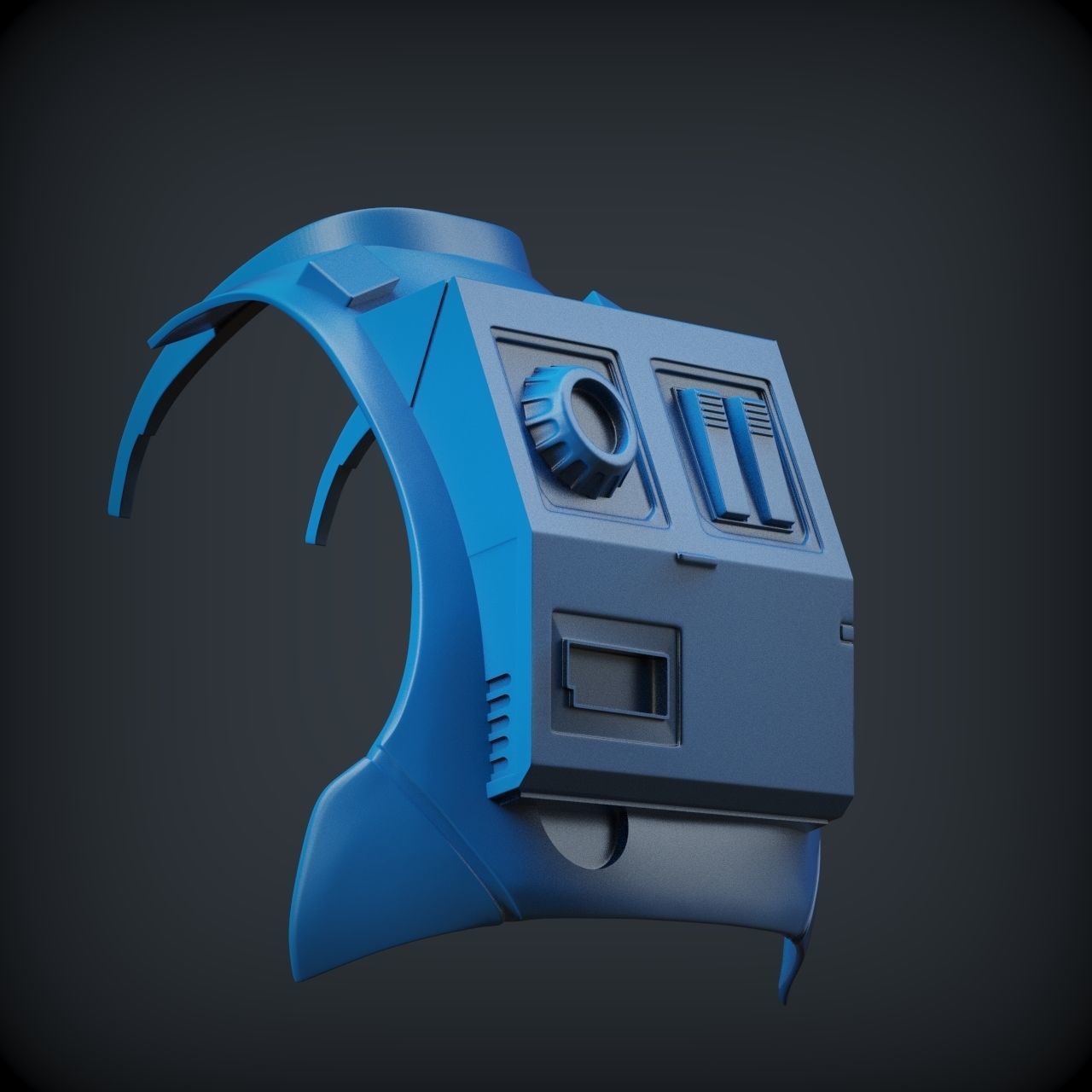 DEATH TROOPER ARMOR specialist armor included add e-11d rifle 3D print model_22