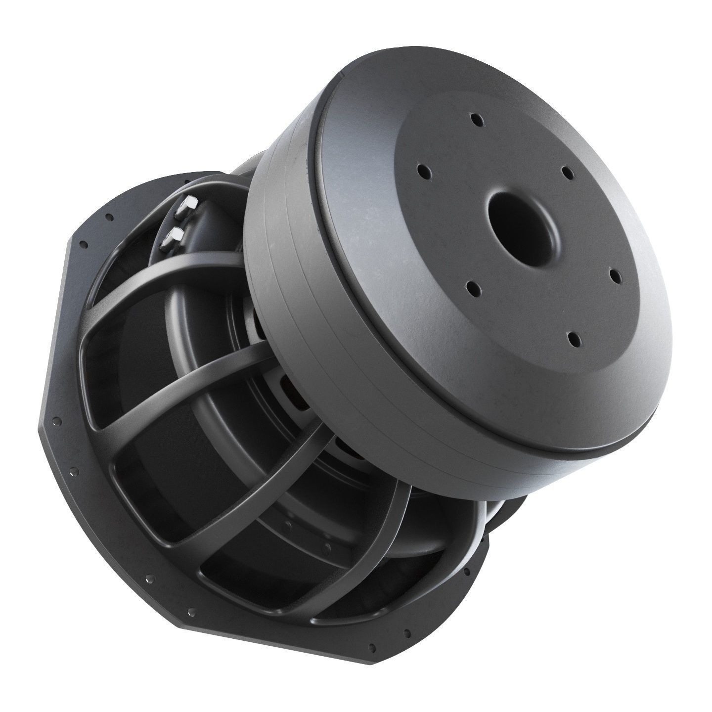 Powerful subwoofer Pride S5 15 3D model_5
