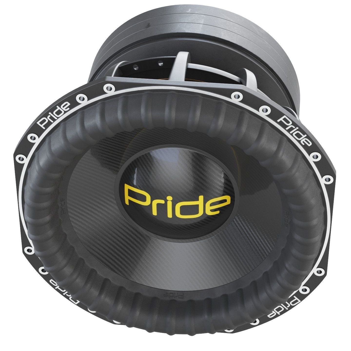 Powerful subwoofer Pride S5 15 3D model_6