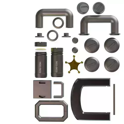 BILLY KID ACCESSORIES ZENLESS ZONE ZERO COSPLAY STL