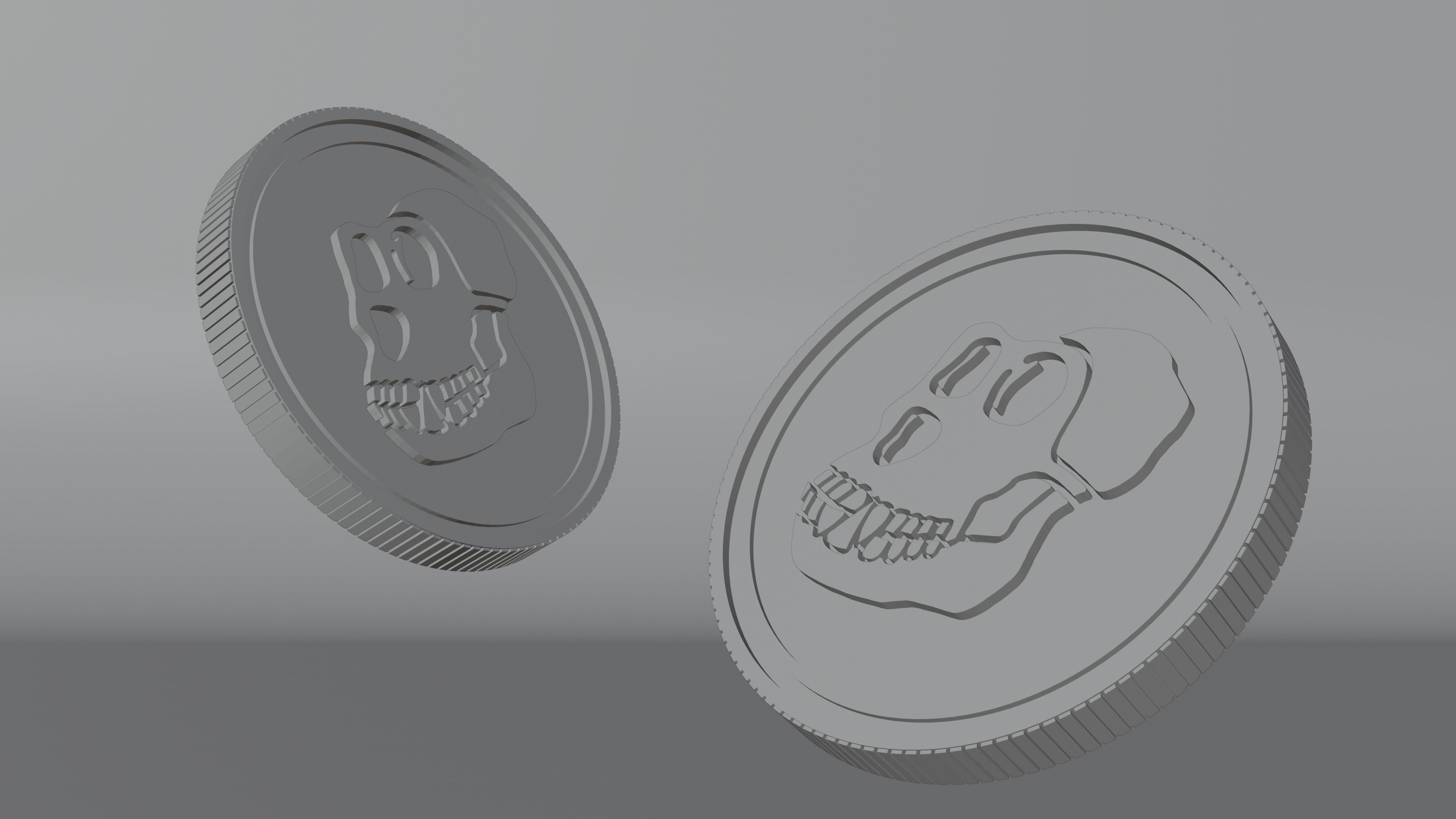 Ape Coin 3D Model 3D model_4