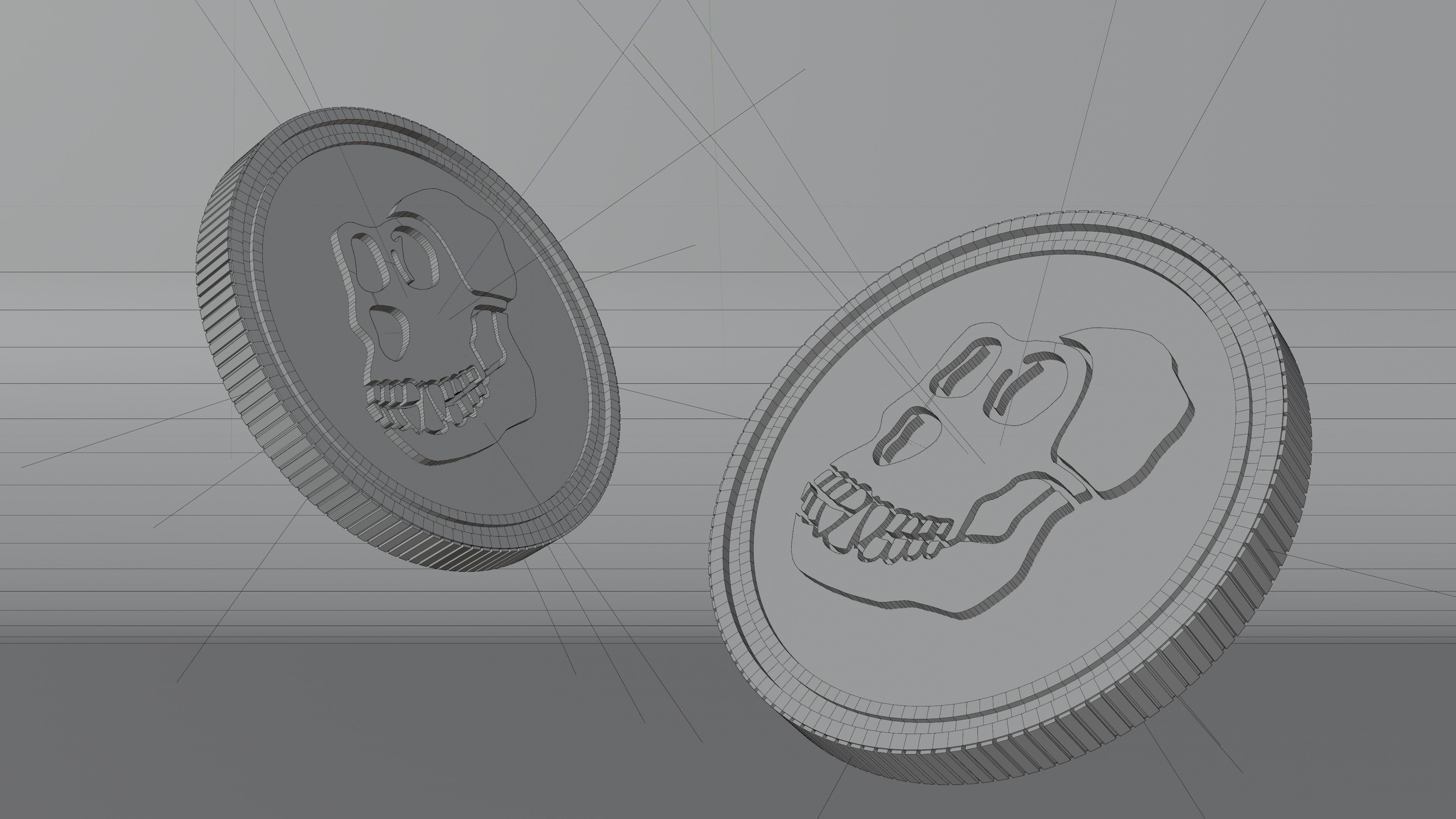 Ape Coin 3D Model 3D model_2